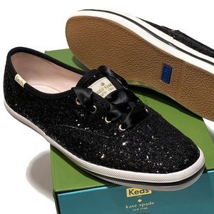 Keds x Kate Spade New York Glitter Sneakers - Size 7